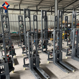 Portable Electric Forklift Small Electric Stacker 300kg 500kg for Warehouse and Workshop Applications - Product Image 6
