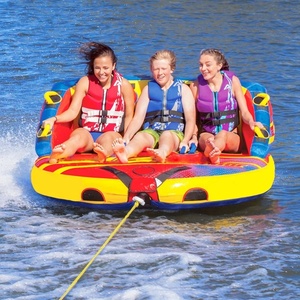 <span class=keywords><strong>Tube</strong></span> gonflable de vol de bateau de beignet de 5 personnes remorquable <span class=keywords><strong>pour</strong></span> des jeux de sports nautiques flottants d'enfants et d'adultes - Product Image 2