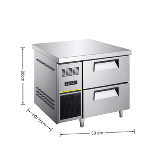 Refrigerador Comercial Spam-233 de Una Puerta, Acero Inoxidable, con Puerta de Vidrio y Pantalla Digital, Equipo de Refrigeración para Cocina - Product Image 2