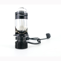 Projecteur LED H4 LANSEKO, lentille de projecteur LED 60W 7000LM, mini projecteur LED, kit de phares de voiture, ampoules de phare LED H4 HB2 9003