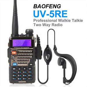 วิทยุสื่อสาร Baofeng UV-5RE รุ่นขายดี ระยะไกล วิทยุสื่อสาร FM กำลังส่ง 5 วัตต์ แบบสองย่านความถี่ - Product Image 1