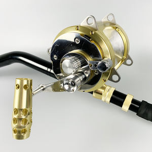 Trolling 80W Hochsee-Angelrolle Beste Salzwasser-Angelrolle 30kg Zugkraft Rollen für Großfisch-Angeln - Product Image 5