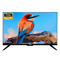 Téléviseur LED numérique à écran plat 32 43 50 55 65 pouces avec DVB T2 S2 ASTC ISDBT Smart TV Televisores