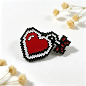 Broche en émail en forme de personnage de dessin animé avec pinceau et seau de peinture créatifs, en alliage métallique, pour sac à dos, veste, décoration de mode - Product Image 5