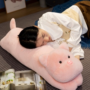 Kawaii Animal en peluche Chien Cochon <span class=keywords><strong>Panda</strong></span> Long Oreiller en peluche Lit de couchage Oreiller pour filles ou femme <span class=keywords><strong>enceinte</strong></span> - Product Image 5
