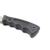 Hache à double lame en acier au carbone de haute qualité, hache de camping, hache tactique industrielle, outil multifonctionnel, coupe-outillage extérieur, noir