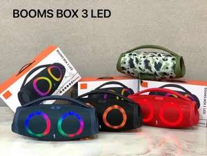 Altavoz WK RGB <span class=keywords><strong>Super</strong></span> Boombox3 de 20W, Altavoz Inalámbrico Portátil con Iluminación LED y Asa Impermeable para Fiestas en Casa, Escenarios y Uso en Exteriores - Product Image 5