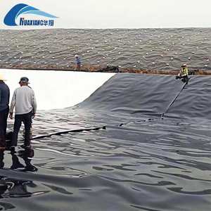 Ventes directes d'usine 0.2-3mm Géomembrane HDPE anti-infiltration haute Performance adaptée à la doublure de barrage de réservoir de biogaz et à la doublure d'étang - Product Image 4