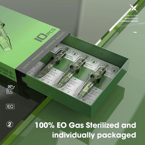 Vente en gros INKin Revo <span class=keywords><strong>13</strong></span> broches 20 pièces/boîte M1 RM professionnel cartouche jetable permanente aiguille tatouage pour l'art corporel - Product Image 4