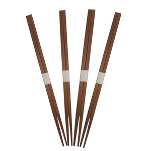 Suşi Ramen İki Uçlu Japon Bambu Çubukları Logolu Özel Tasarım Tek Kullanımlık Seyahat Kare Şekilli Premium - Product Image 6