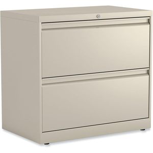 Meuble de classement latéral Alera 30'' x 18,63'' x 28'' avec 2 tiroirs pour dossiers format légal/lettre, couleur putty - Product Image 4
