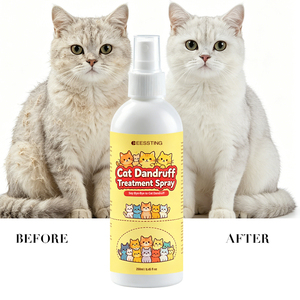 Spray para el Tratamiento de la Caspa en Gatos, Marca Privada, Natural, Hidratante, No Irritante, Calmante, para Piel Sensible de Mascotas - Product Image 2
