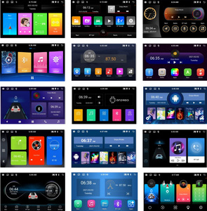2 Din Xe đa phương tiện Máy nghe nhạc 10 inch Xe Android tải về GPS phần mềm xe DVD Player Navigator âm thanh - Product Image 2