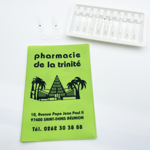 Tùy chỉnh mềm nhựa PVC theo toa chủ không thấm nước in y tế dược tài liệu Wallet toa Bìa nộp hồ sơ - Product Image 5