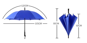 Parapluie de voyage droit pour le golf, design moderne, impression personnalisée, prix d'usine, vente en gros avec logo sur mesure - Product Image 4