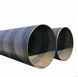 Cold Rolled Carbon Steel Pipes Steel Spiral Welded Tubes For Oil Casing Drink Water