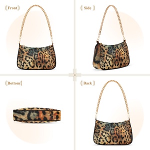 Hot Selling High Quality Fashion New Customs logo Women Handbags Leopard Print <b>Small</b> Chain Bags - Product Image 2