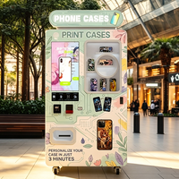 Máquina Expendedora de Fundas para Teléfonos, Máquina de Autoservicio para Personalizar Fundas, Impresión a Todo Color para Atracciones Turísticas