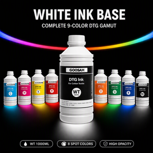 หมึกเติม DTG 9 สี สำหรับเครื่องพิมพ์ Brother GT3 ขายส่ง คุณภาพสูง ใช้ได้กับเครื่องพิมพ์แบบ Direct to Garment - Product Image 1
