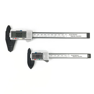 Calibrador Digital Haima Xuan de 10cm y 15cm, Regla de Medición Electrónica de Plástico para Joyería y Medición de Profundidad - Product Image 1