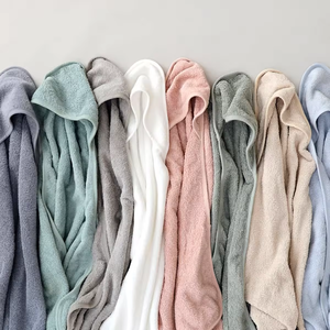 Cotone organico per bambini asciugamano da bagno con cappuccio per bambini accappatoio <span class=keywords><strong>poncho</strong></span> asciugamano per bambini accappatoio per bambini bambini telo mare con cappuccio <span class=keywords><strong>poncho</strong></span> - Product Image 6