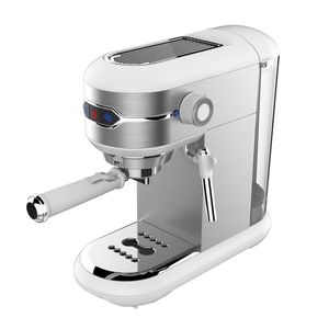 Cafetera Eléctrica Semiautomática de 15 Bares con Carcasa de Plástico para Uso Doméstico y Hotelero, Compatible con la UE, Prepara Espresso y Capuchino - Product Image 4