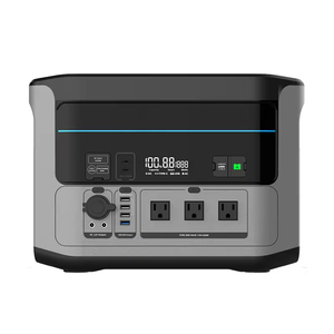 Batería de Almacenamiento Solar de 768 Wh Más Vendida, Estación de Energía Portátil de Onda Sinusoidal Pura de 1000 W, 50 Hz/60 Hz - Product Image 1