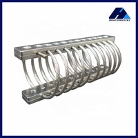 Amortisseur en acier inoxydable/aluminium JGX-0160A-2A certifié ISO9001:2015 pour les opérations de construction et d'ingénierie