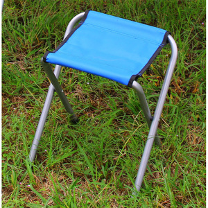 Folding <b>Stool</b> Aluminum Alloy 30x25x35 <b>Portable</b> Outdoor Fishing Beach Travel Chair - Product Image 2