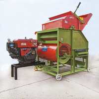 Machine électrique à écosser les arachides, cueilleuse d'arachides, batteuse d'arachides pour la récolte en champ agricole