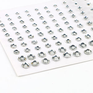 Non toxique mode strass gemmes cristaux perles autocollants Festival diamants pour le maquillage du visage - Product Image 5