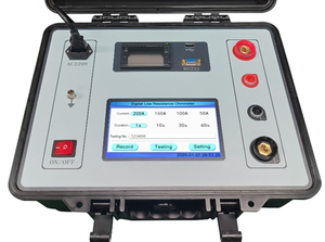 เครื่องทดสอบความต้านทานวงจรดิจิตอล Xtester Bibo Xtester-CR200C 200A ความแม่นยำสูง ไมโครโอห์มมิเตอร์ เครื่องวัดความต้านทานหน้าสัมผัส IEC รับประกัน 1 ปี - Product Image 4