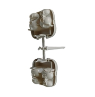 Molde de inyección personalizado para electrodomésticos, para empuñaduras, accesorios de tuberías de PVC, molde para pene - Multicavidad de alta precisión