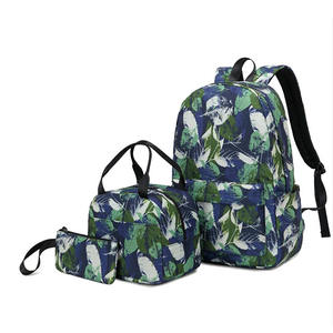 Mochila escolar de bolsillo <span class=keywords><strong>para</strong></span> <span class=keywords><strong>adolescentes</strong></span>, Enfriador de almuerzo, con estampado de flores personalizado <span class=keywords><strong>para</strong></span> niños, 24 horas de duración, moda en línea - Product Image 2