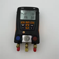 Originele Testo 549 instapmodel digitale manifoldmeter met kalibratiecertificaat, koudemiddel-drukmeter voor airconditioning