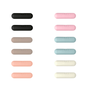 Silicone-Coated Small Hand Pattern <b>Dumbbell</b> Bar Anti-Slip Customizable Portable Hand Grip Design for Yoga - Product Image 1