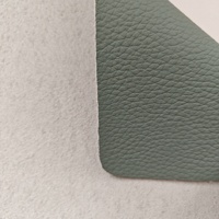 Sac de copeaux en cuir véritable à motif gaufré personnalisable écologique Grain de litchi en cuir PU souple pour canapé chaussures imperméables