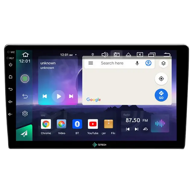 Fábrica fornecimento 2din 10 polegadas touch screen android rádio do carro mp5 player