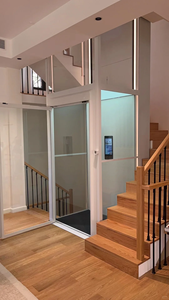 Lift Rumah Desain Modern untuk Rumah Kecil & Vila, Lift Hunian Bertenaga AC untuk Hotel, Pasokan Pabrik - Product Image 2