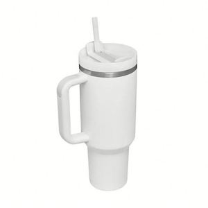 Hot-selling Stainless Steel Vacuum <b>Insulated</b> Travel <b>Mug</b> 40oz Outdoor Thermal Insulation Stylish Christmas Gift <b>Mug</b> with Handle - Product Image 4
