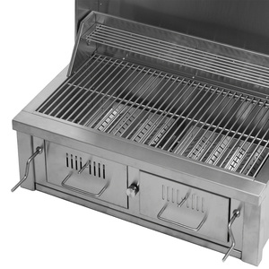 Haut de gamme robuste Premium luxe construit <span class=keywords><strong>en</strong></span> acier inoxydable 304 cuisine extérieure maison maison maison jardin fête <span class=keywords><strong>charbon</strong></span> de bois <span class=keywords><strong>barbecue</strong></span> - Product Image 3