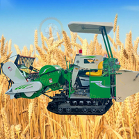 Moissonneuses-batteuses pour blé, riz, sorgho, millet, avoine avec tamis vibrant