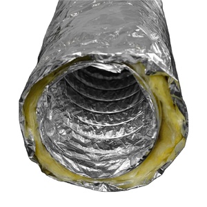 Isolation de conduit en fibre de verre avec feuille d'aluminium de 300mm de diamètre - Product Image 6