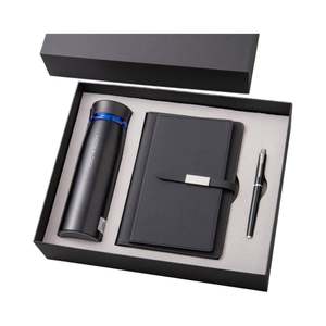 Set de Regalo Empresarial Locknlock, Termo de Acero Inoxidable, Batería Externa, Taza, Caja de Regalo - Regalos para Conferencias, Logotipo Personalizable Mediante Serigrafía - Product Image 1