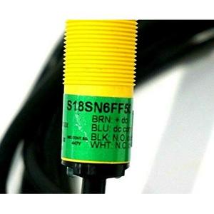 แบนเนอร์เอ็นจิเนียริ่ง S18SN6FF50 เซ็นเซอร์วัดระยะแบบออปติคอล ระยะ 50 มม. 10-30 V DC สายเคเบิลแบบมีชีลด์เอาต์พุต NPN แบบเสริม - Product Image 2