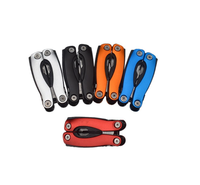 Équipement de camping portable d'extérieur, survie en plein air, acier inoxydable, outil multifonction portable 15 en 1, pince, accessoires de camping