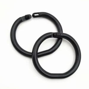 คลิปหนีบสปริงแบบวงกลม สแตนเลส 316 OEM ODM  ขนาด 30 มม.  ผิวเคลือบออกไซด์สีดำ - Product Image 5