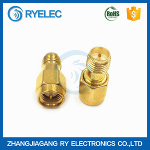 Hot Sale Factory Customizmale Connectorle Adapter SMA Jack (female Brass Male to Female ROHS Gold-plated Brass 50 Ohm 1.5 - Product Image 3