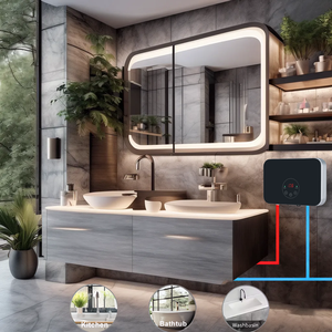 220V 3.5kW điện ngay lập tức tắm nước nóng CE chứng nhận ngay lập tức điện tankless Máy nước nóng nước Geyser cho nhà bếp sử dụng - Product Image 3