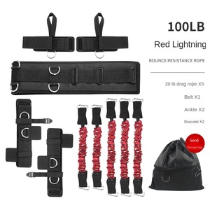 Bande de Résistance Professionnelle pour Entraînement de Boxe, Sangle Élastique en Caoutchouc pour Étirements, Bandes de Résistance pour Améliorer la Puissance, Portable - Product Image 5